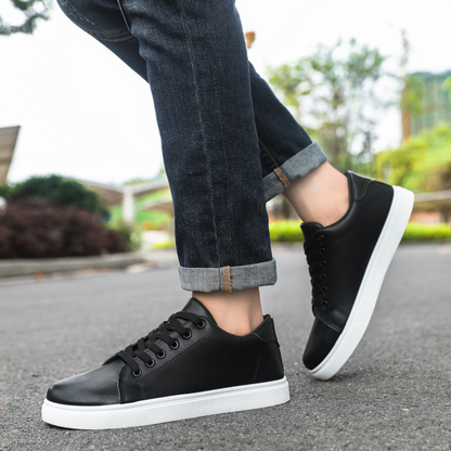 Enzo Leather Trainers