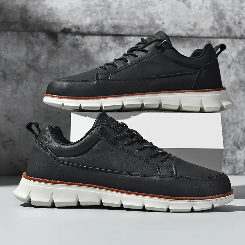 Maverick Leather Trainers