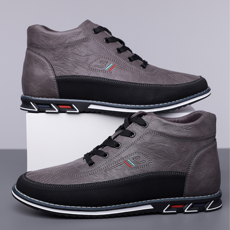 Oxford Barefoot Hi-Top Trainers