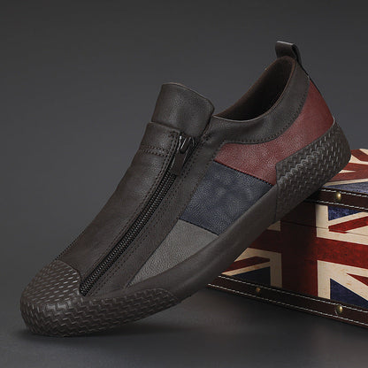 Claude Monet Italian Leather Trainers