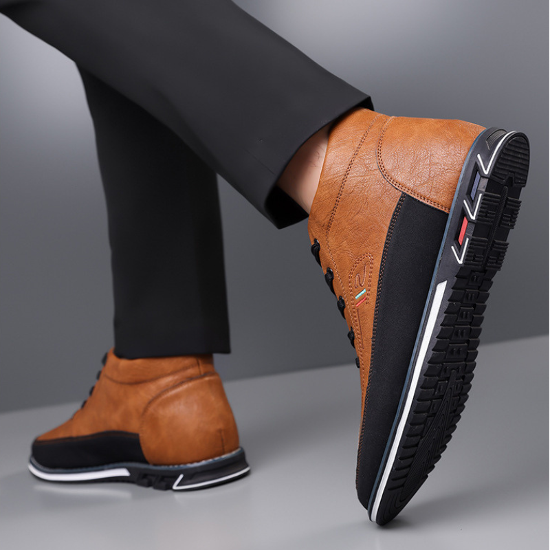 Oxford Barefoot Hi-Top Trainers