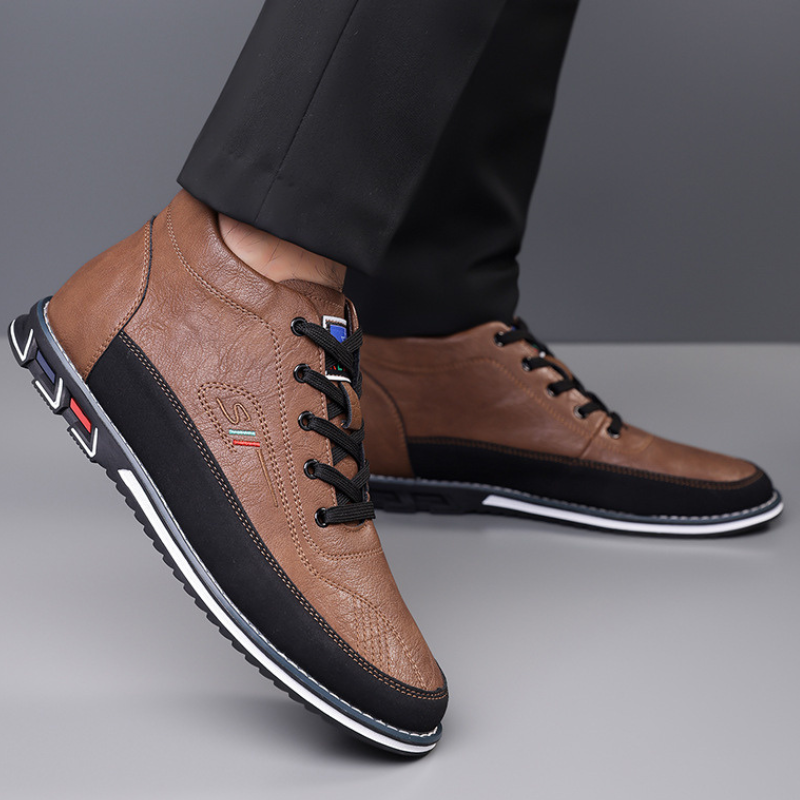 Oxford Barefoot Hi-Top Trainers