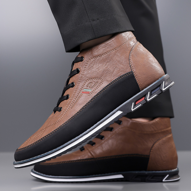 Oxford Barefoot Hi-Top Trainers