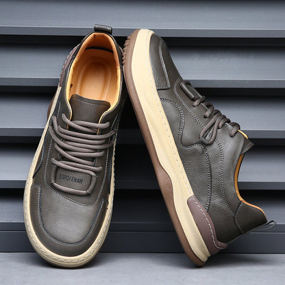 Heritage Italiana Genuine Leather Trainers