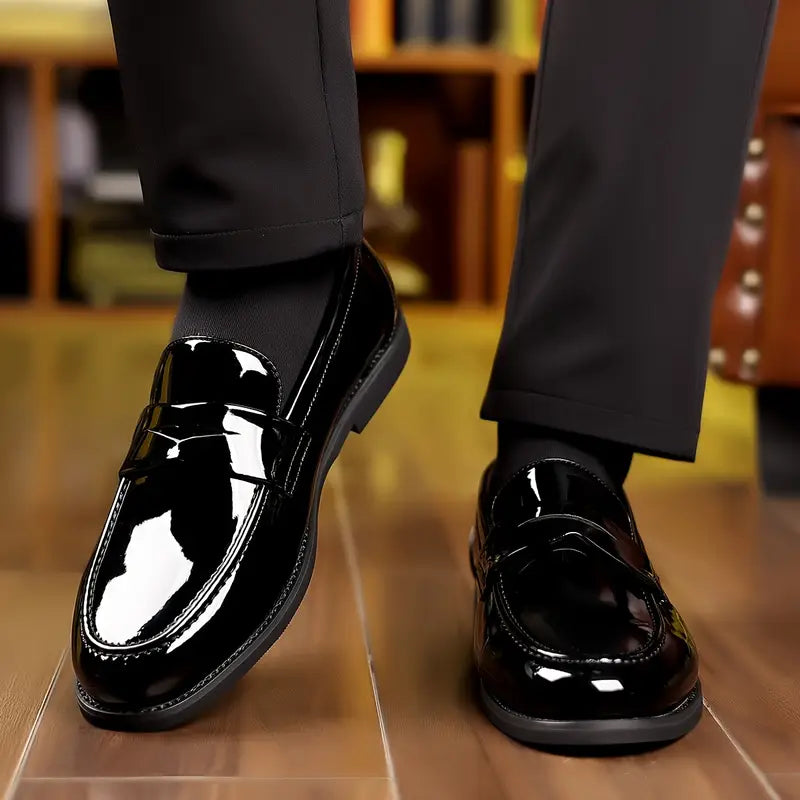 Belvedere Patent Leather Loafers