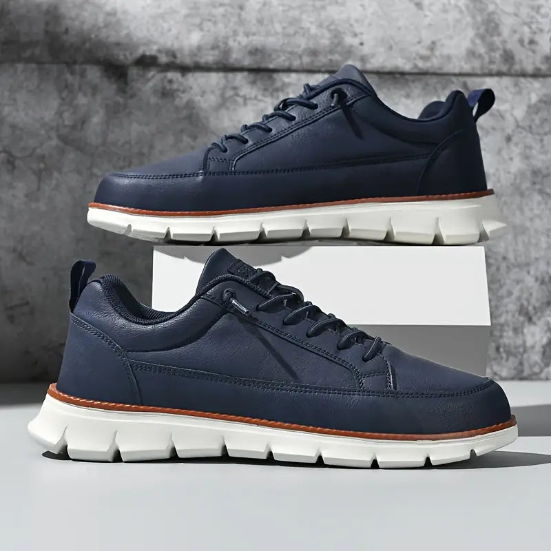 Maverick Leather Trainers