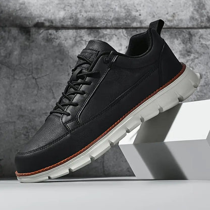 Maverick Leather Trainers