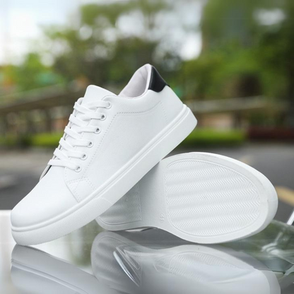 Enzo Leather Trainers