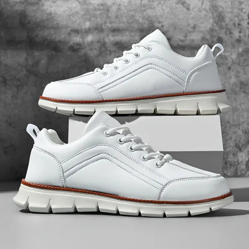 Vegas Leather Trainers