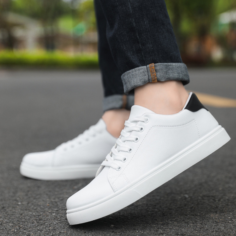 Enzo Leather Trainers