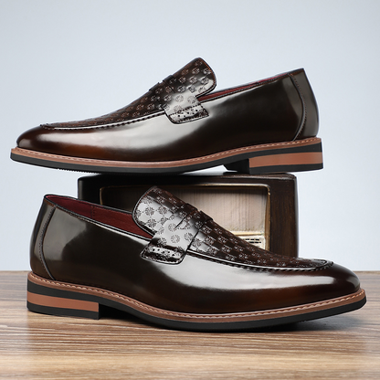 Giovanni Bellini Leather Loafers