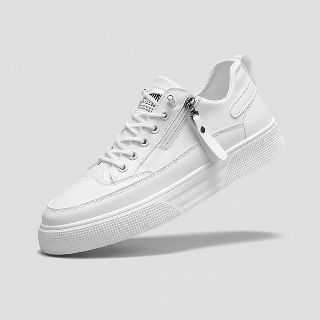 Hugo Italian Leather Trainers