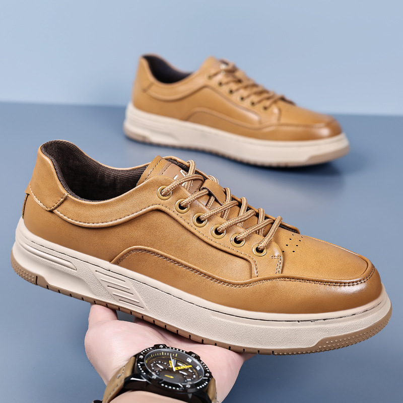 Boston Leather Trainers