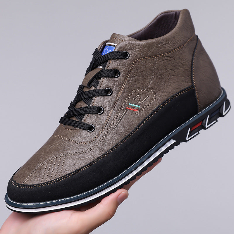 Oxford Barefoot Hi-Top Trainers