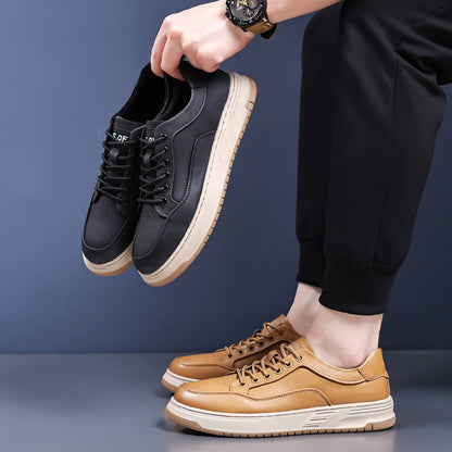 Boston Leather Trainers