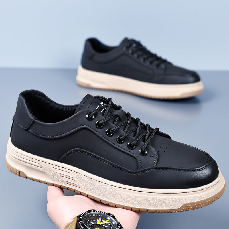 Boston Leather Trainers