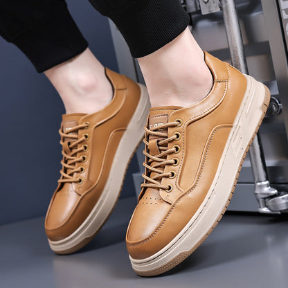 Boston Leather Trainers