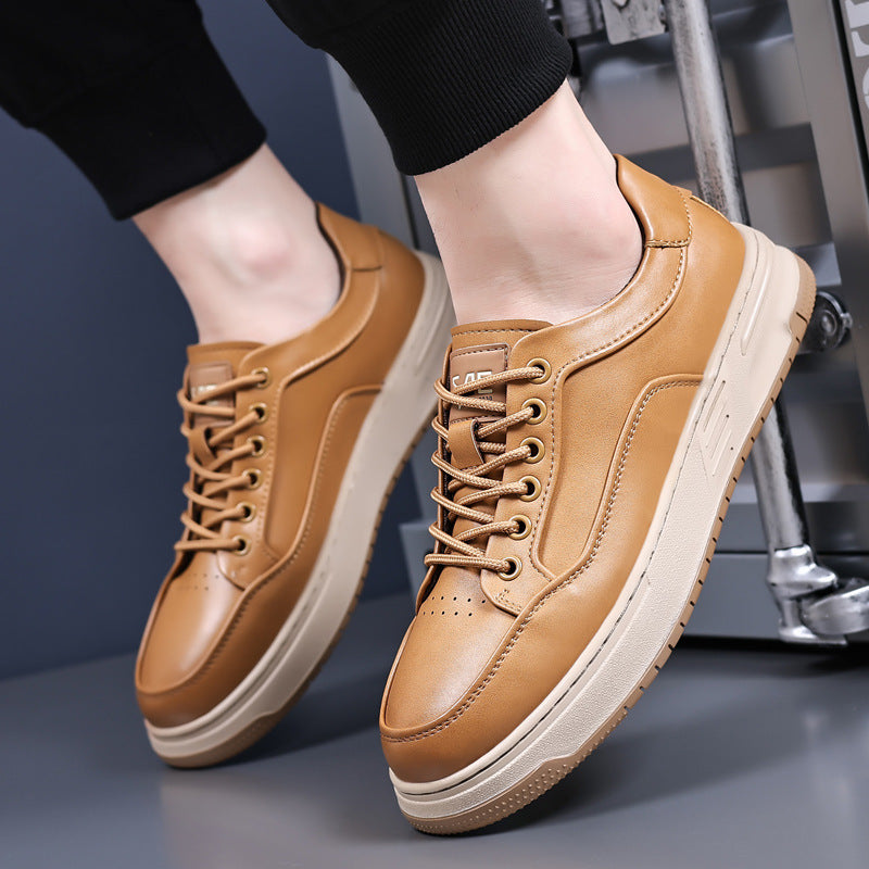 Boston Leather Trainers