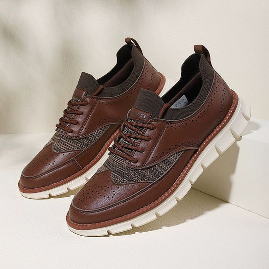 Bryan Leather Trainers