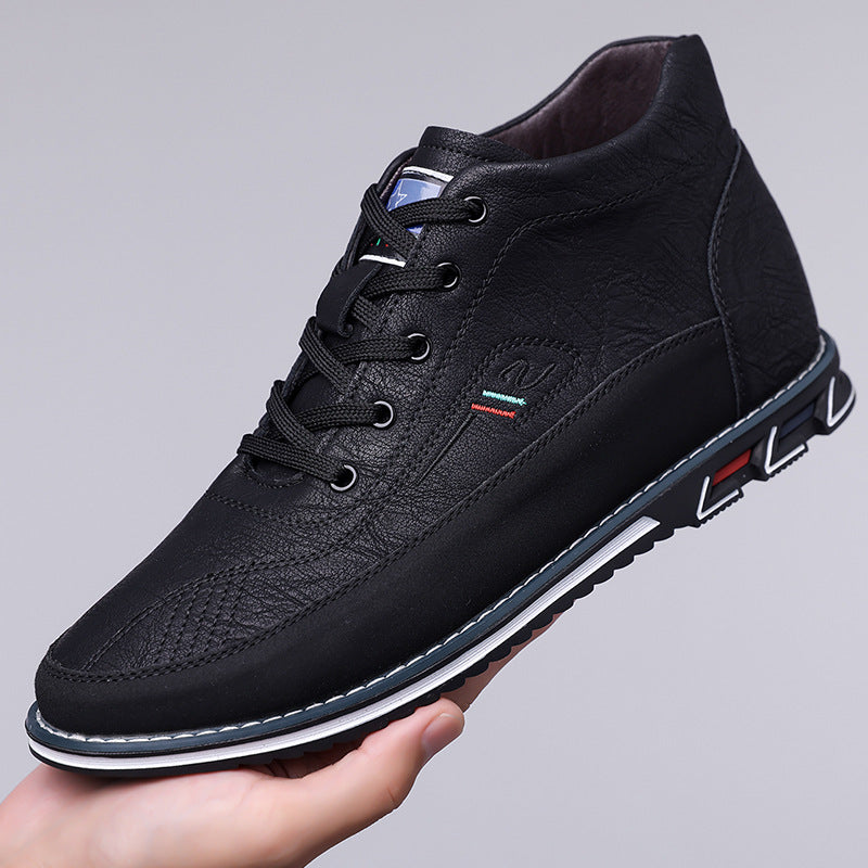 Oxford Barefoot Hi-Top Trainers