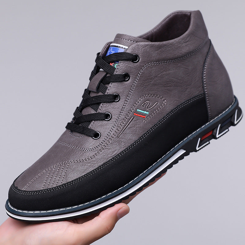 Oxford Barefoot Hi-Top Trainers