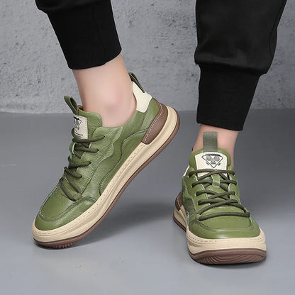 Roma Genuine Leather Trainers