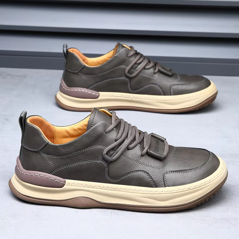 Heritage Italiana Genuine Leather Trainers