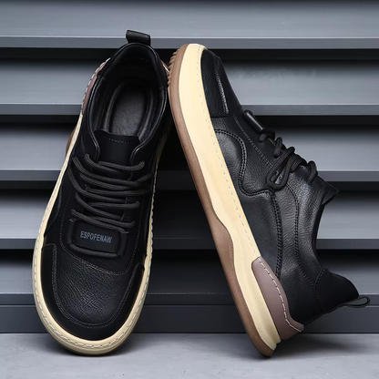 Heritage Italiana Genuine Leather Trainers