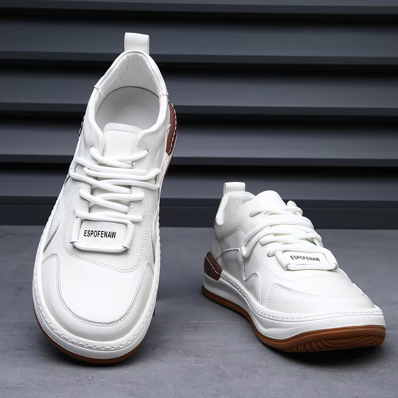 Heritage Italiana Genuine Leather Trainers