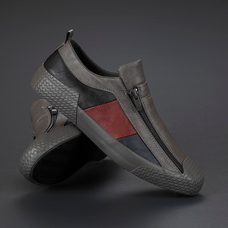 Claude Monet Italian Leather Trainers