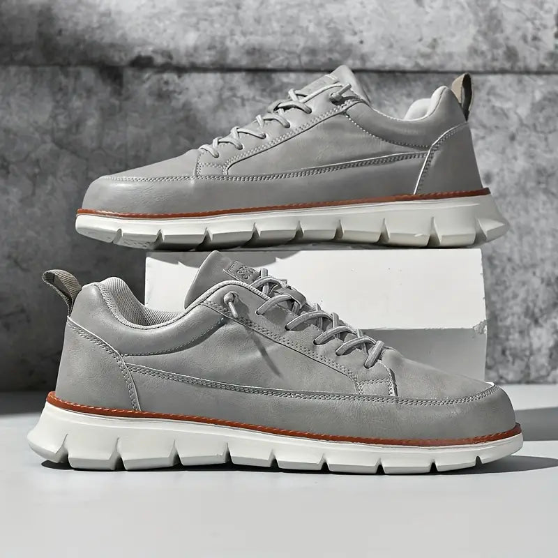 Maverick Leather Trainers