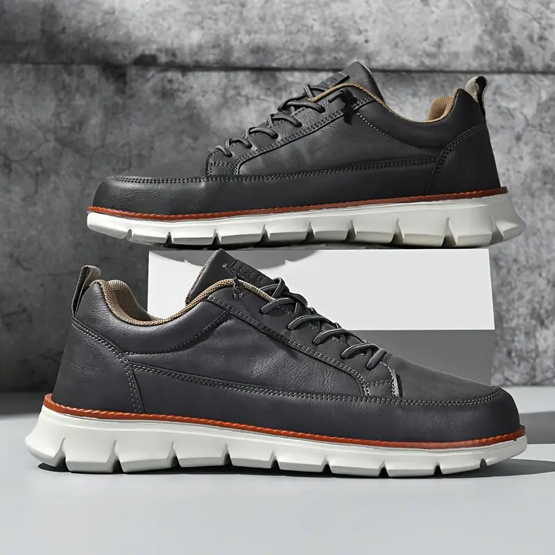 Maverick Leather Trainers