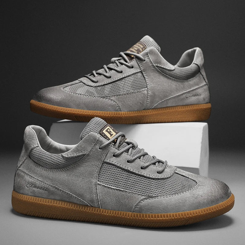 Turin Italian Leather Trainers