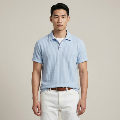 Lido Waffle Knit Polo