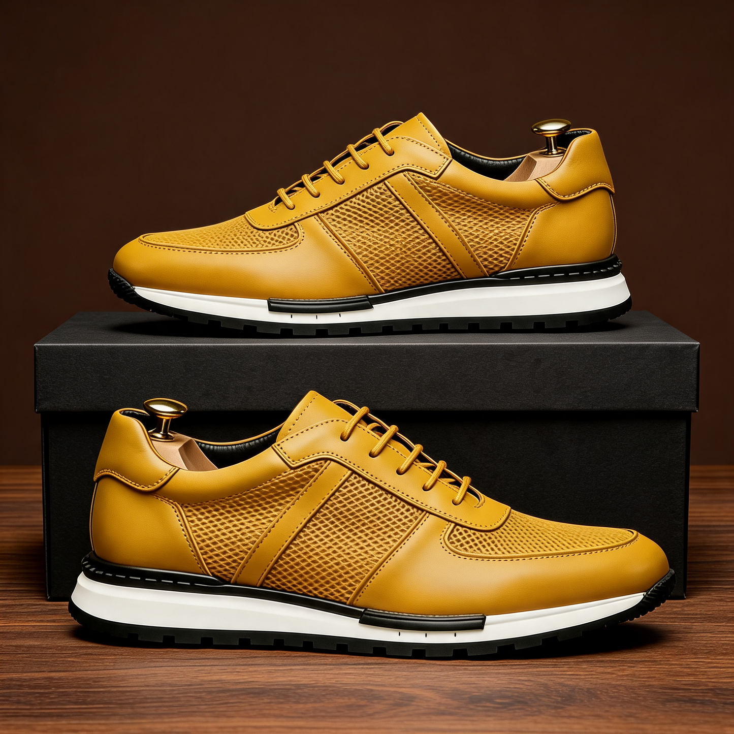 Spencer Genuine Leather Trainers