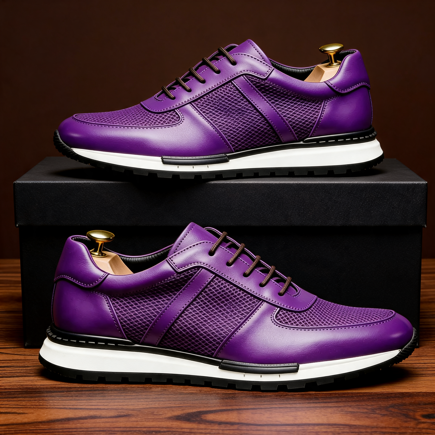 Spencer Genuine Leather Trainers