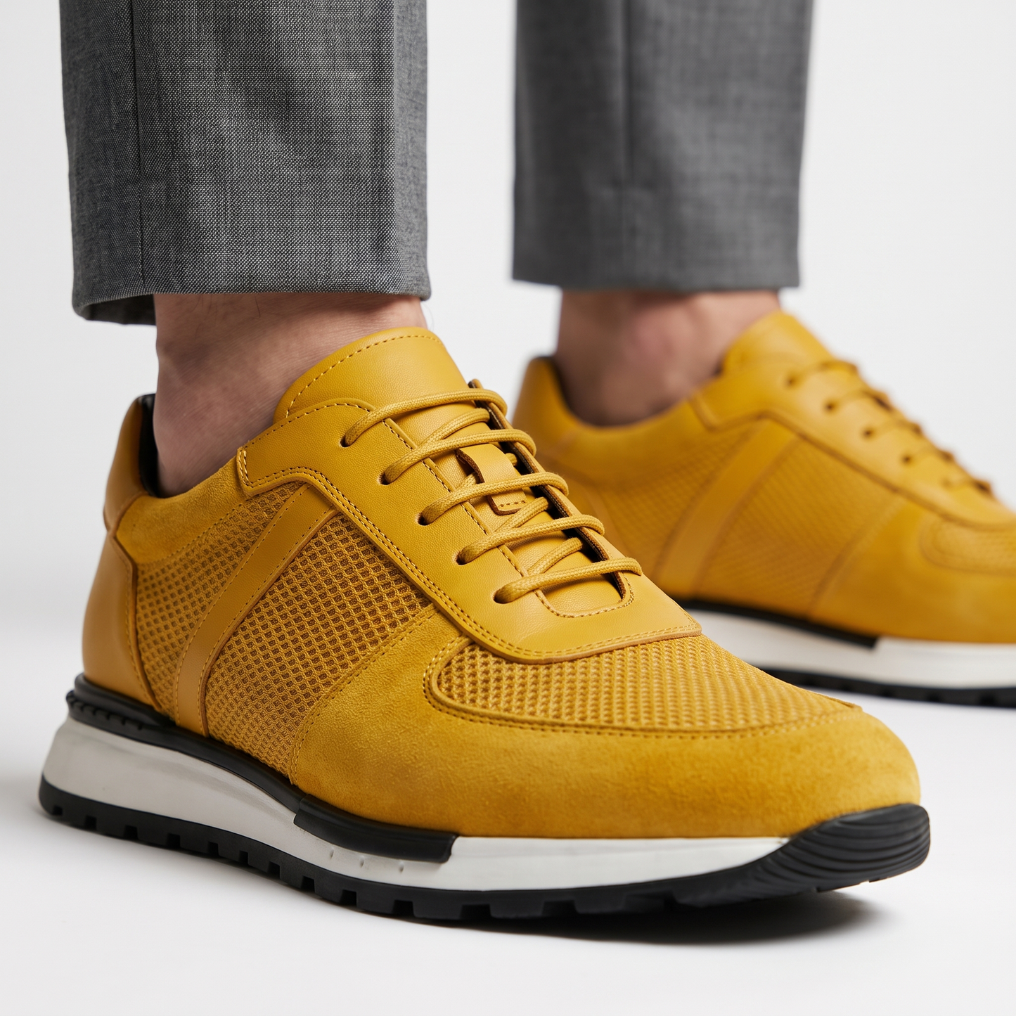 Spencer Genuine Leather Trainers