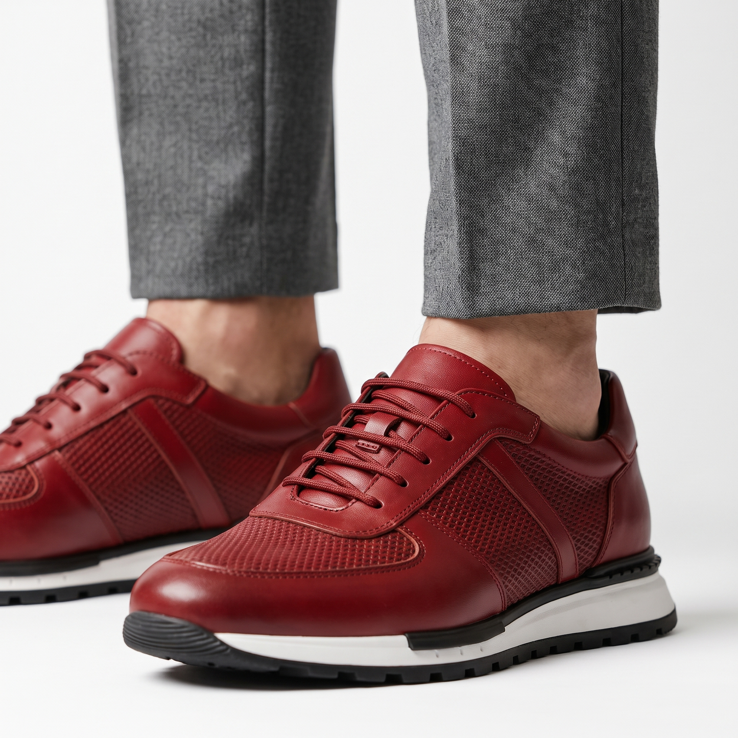Spencer Genuine Leather Trainers