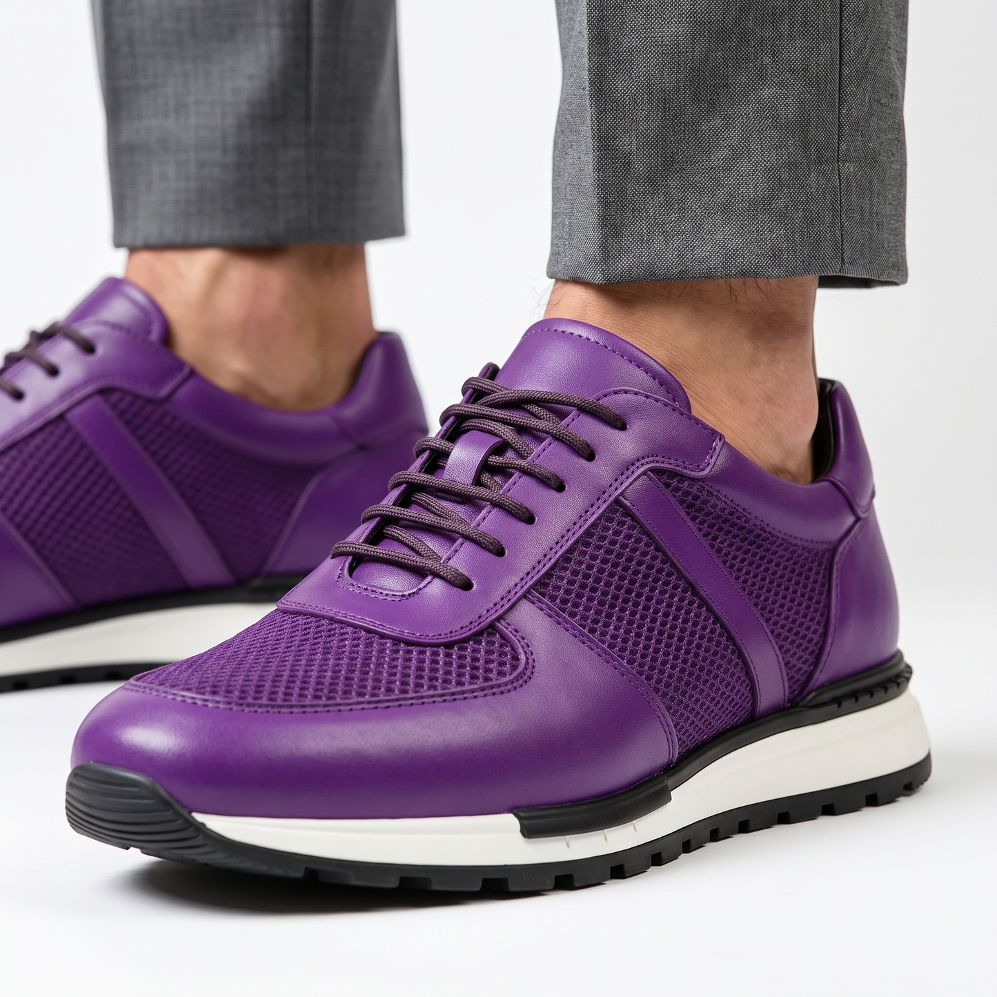 Spencer Genuine Leather Trainers
